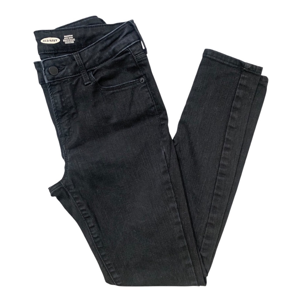 ▪️Old Navy Mid-Rise Built-In-Sculpt Rockstar Super Skinny Jeans▪️ - Picture 2 of 9